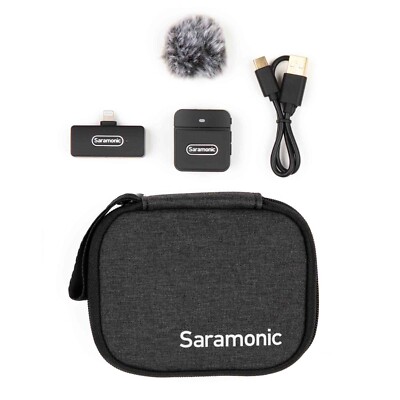 Saramonic Blink 100 B3 Ultra-Portable Clip-On Wireless Mic System for iPhone