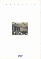 Catalogue Brochure TVR Griffith 500 1998 Grande Bretagne / U.K.