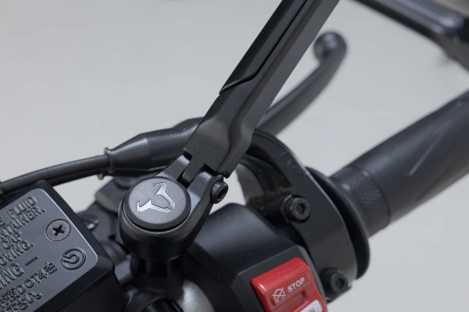 SW MOTECH Mirror Set Sport Short M10x1.25 Right/Left High | Mir.00.850.10201 - Image 3 of 4