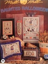 MILL HILL HAUNTED HALLOWEEN DESIGNS FOR CROSS STITCH  BEADING
