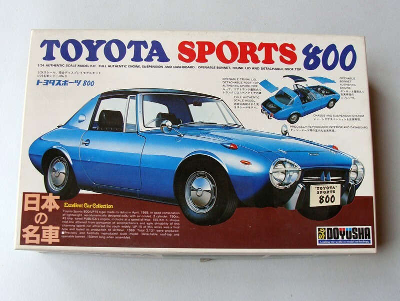 Toyota Sports 800 1965 1/24モデル DOYUSHA JC3 KIT 1:24 1/24 TOYOTA SPORTS 800 | eBay