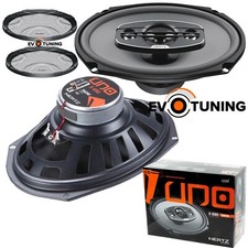 Hertz X 690 Coppia Casse Ovali 6x9" 15X23cm Coassiali 4 Vie 340W con Griglie