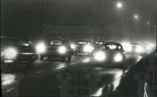 1974 Press Photo morning Daylight Savings Time traffic, Birmingham, Alabama