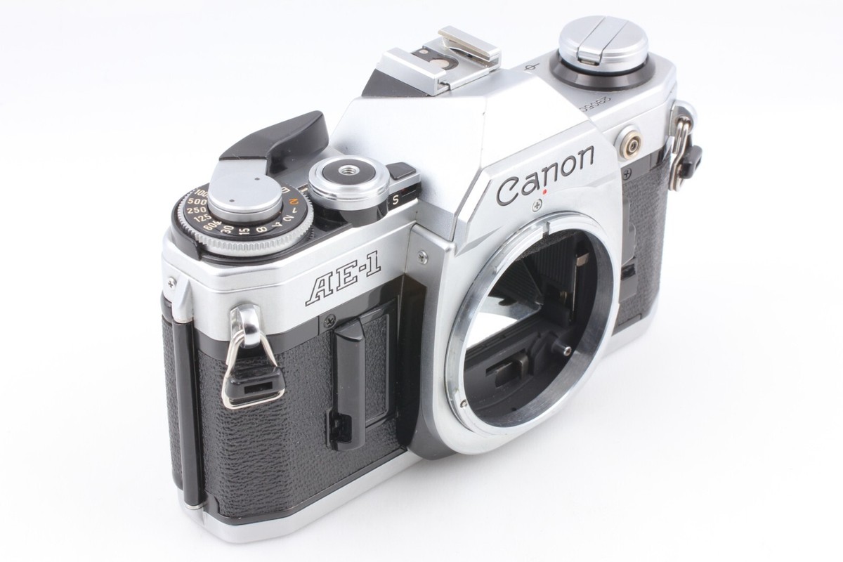 Near MINT w/ Strap】 Canon AE-1 SLR Camera NFD New FD 50mm