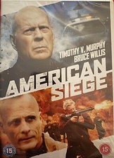 American Siege [DVD] [2021] Bruce Willis New Sealed DVD