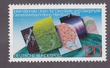 Germany 1404 MNH 1983 Survey and Measuring Maps Issue