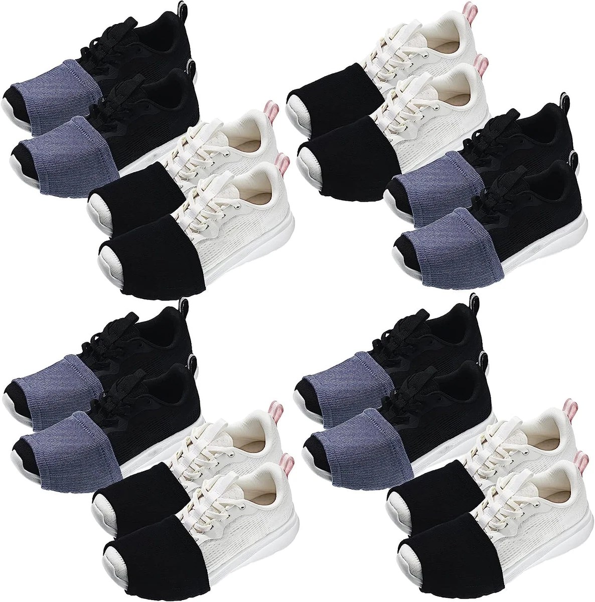 8 Pairs Dance Socks over Shoes Dancing Socks for Dancer Women Dance Shoe  Covers