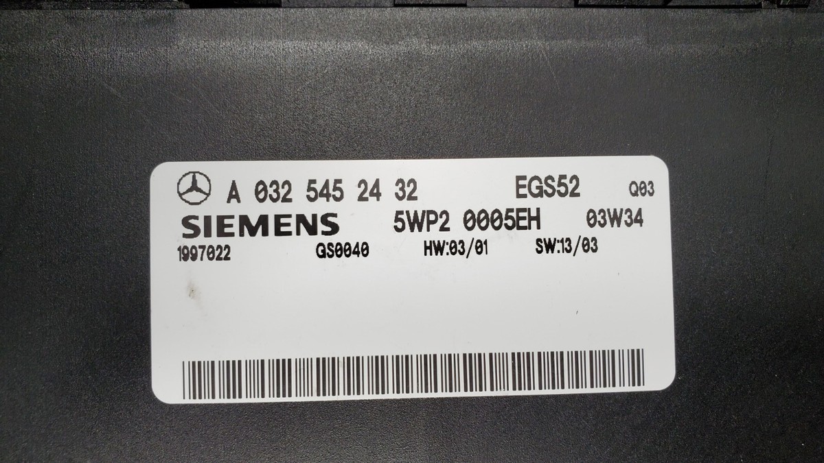 2003-2006 Mercedes W211 E500 E320 Transmission Control Module TCM 