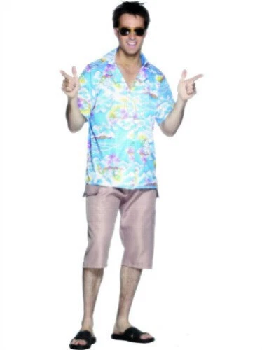 合成夏威夷男式演出服