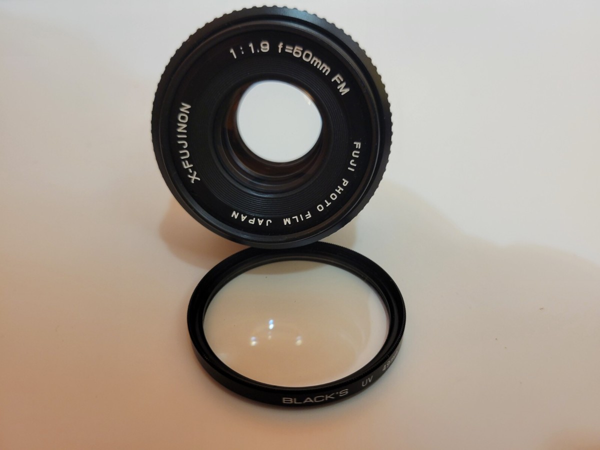 X-Fujinon 1:1.9 f=50mm FM Fuji Camera Lens Photo Film Lens Made In