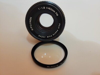 X-Fujinon 1:1.9 f=50mm FM Fuji Camera Lens Photo Film Lens Made In X-Fujinon 1:1.9 f=50mm FM Fuji Camera Lens Photo Film Lens Made In