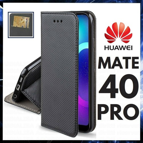 Suncase Custodia In Vera Pelle Per Huawei Mate 20, Con Cover Silicone E Linguetta Di Estrazione - 4