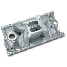 Edelbrock 7516 Performer Rpm Air-gap Intake 96-02 Sbc Chevy 305 350 Vortec Satin