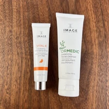 Image Vital C Serum 15ml & Ormedic Cleanser 50ml