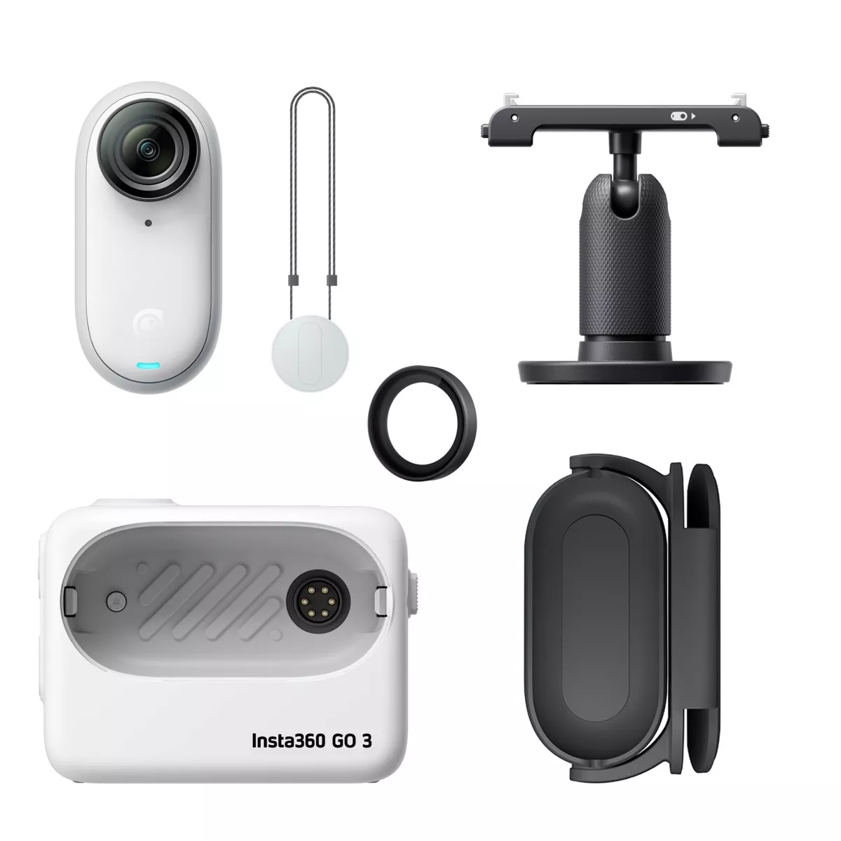 Insta360 Go 3 64GB Camera WiFi Mini Action Waterproof Helmet POV Pod Camera