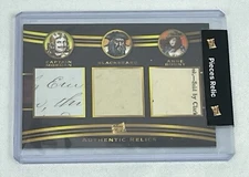 2022 Pieces of the Past Trio Captain Morgan Blackbeard Anne Bonny Relic Card
