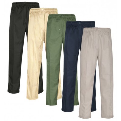 Men's Elasticated Waist Work Casual 