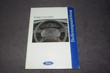 Betriebsanleitung Bedienungsanleitung Ford Escort 'MK7 07/1995 erstklassig