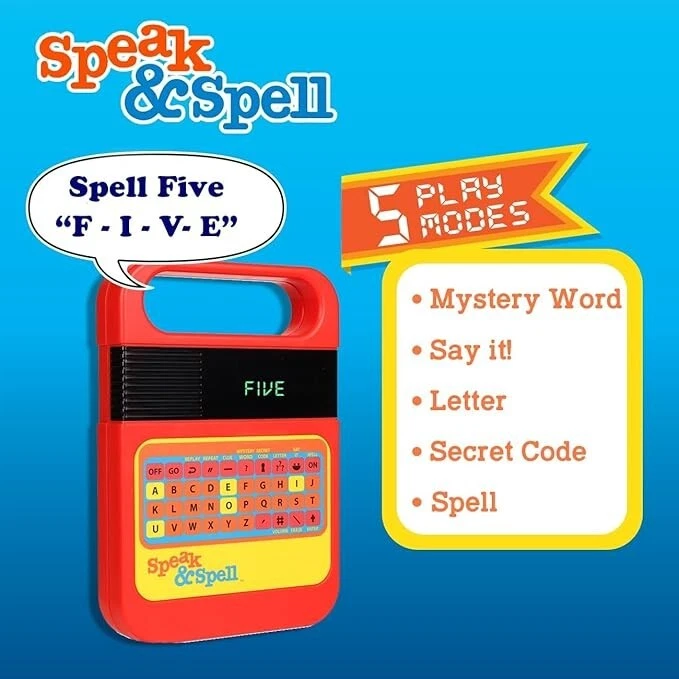 Speak & Spell Electronic Game - Educational Spelling Learning Toy Ages 7+ - Image 3 of 4