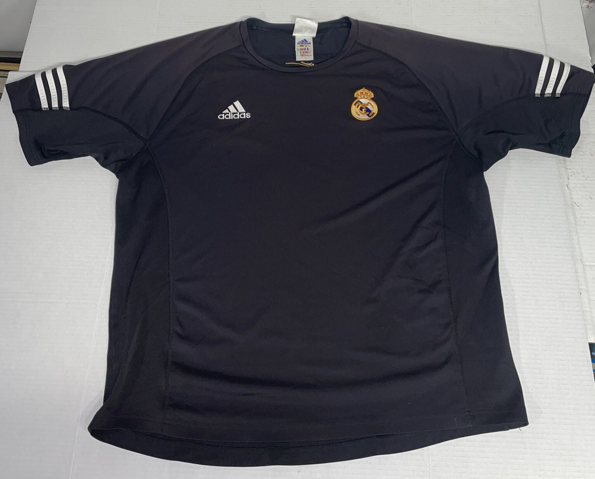 REAL MADRID Adidas 2001/2002 CENTENARY AWAY FOOTBALL SHIRT
