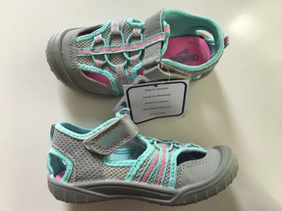 oshkosh turquoise bump toe sandals