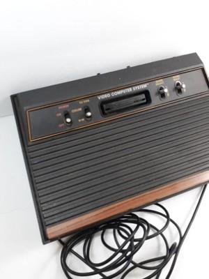 Vintage Atari Video Computer System Model CX2600 A
