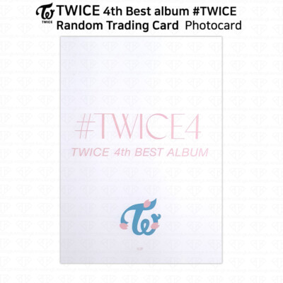TWICE 4th Best Album #Twice Japan Official Random Trading Card