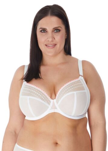 Elomi Matilda Underwired Plunge Bra EL8900 White (4 week delivery time) - Picture 1 of 5