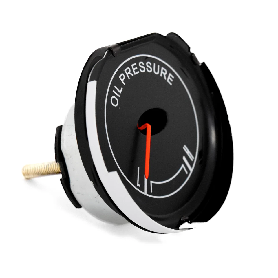 68 1968 Ford Mustang OIL Gauge Round Instrument Cluster pressure except Shelby - Изображение 2 из 3