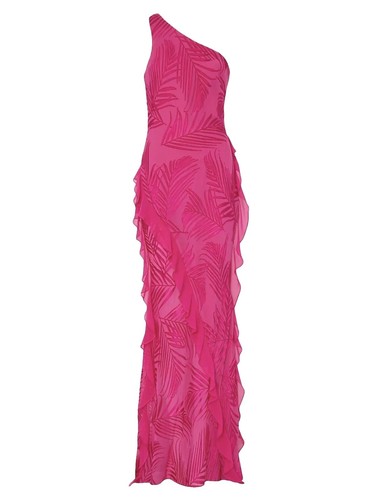 sachin and babi light blue dress MILLY Strapless Sequin Floral Dress main image 0