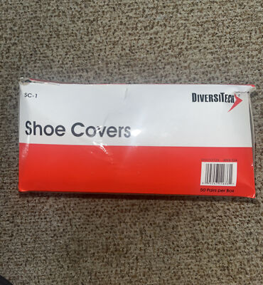 Blue Workman Booties Disposable Shoe Covers 100 Pack 50Pairs Non Slip  Protector