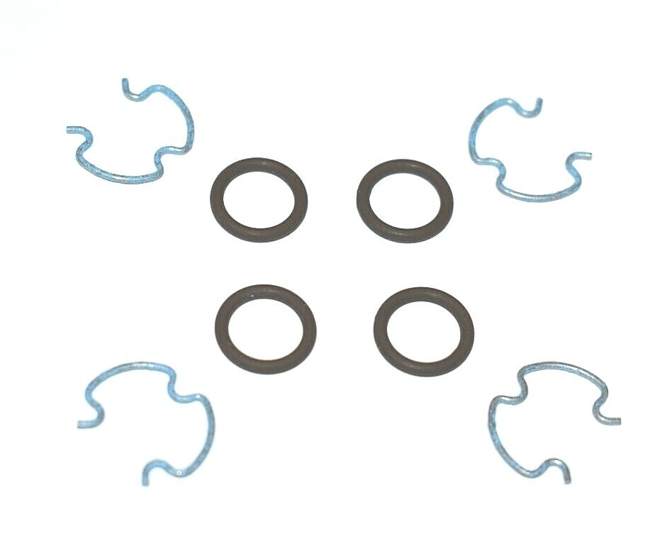 4 Transmission Oil Cooler Line Clips & ORings 4L60 4L65E 4L70E 4L80E