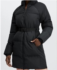 Fabletics Storm Puffer Coat Xs Black New With Tags Women’s Winter Puffer