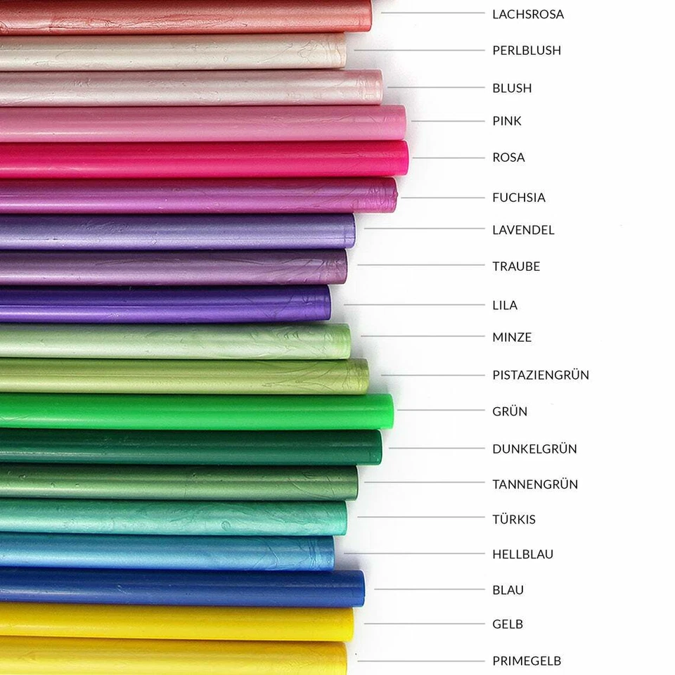 Siegelwachs-Stangen für Heißklebepistole, Ø 11mm, 42 Farben - Bild 3 von 4