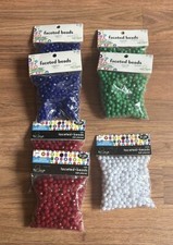Faceted Beads - Lot Of 7