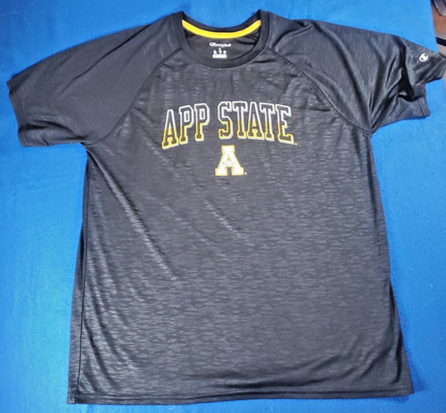 Appalachian State Football Mountaineers Champion T-Shirt Men's Size Large NEW