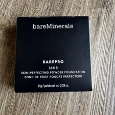 BAREMINERALS Barepro 16hr Skin-Perfecting Powder Foundation Light 25 Warm NIB