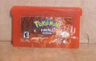 Pokemon Fire Red Nintendo Game Boy Advance---STORAGE SALE FIND--NOT TESTED
