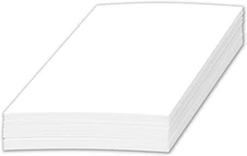 Half Letter Size Sheets - 8.5 X 5.5 Inches Copy Paper, White Memo Sheets, 24Lb T