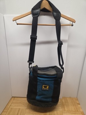 Vintage Mountainsmith Modular Hauler Storage Cube Bag Blue Black Rubber Bottom 