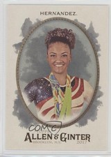 2017 Topps Allen & Ginter Hot Box Foil Laurie Hernandez #274 z7h
