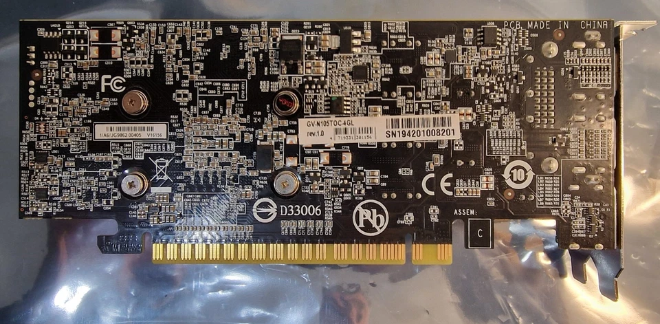 GTX 1050 Ti LP Low profile Graphics Card 4GB Geforce Nvidia Gigabyte Tested - Image 4 of 4