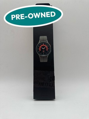 Samsung Galaxy Watch Pro 5 Smartwatch LTE 45mm GPS Titanium Black (1) NO BAND
