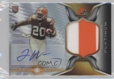 2014 Topps Platinum Rookie Refractor Terrance West #ARP-TW Patch Auto 0a6