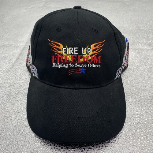 Firefighter Truck Custom SnapBack Hat - Fire Up Freedom Flame Embroidered Cap