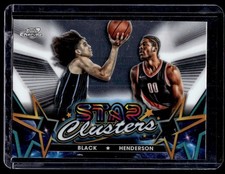 2024-25 Topps Chrome Cosmic Star Clusters Scoot Henderson / Anthony Black