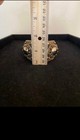 Vintage Siam Sterling Silver Cuff Bracelet Clip Earrings & Ring Set — photo 7