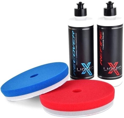 Liquid X Heavy Paint Correction Duo Kit - Quickly Remove Heavy Scratches &...