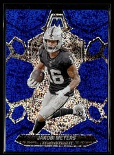 2024 MOSAIC BLUE SPARKLE /96 116 Jakobi Meyers Las Vegas Raiders