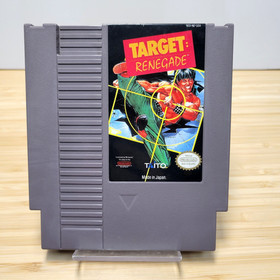 Target Renegade w/ Manual, Box, & Dust Sleeve (Nintendo NES) - Used Tested